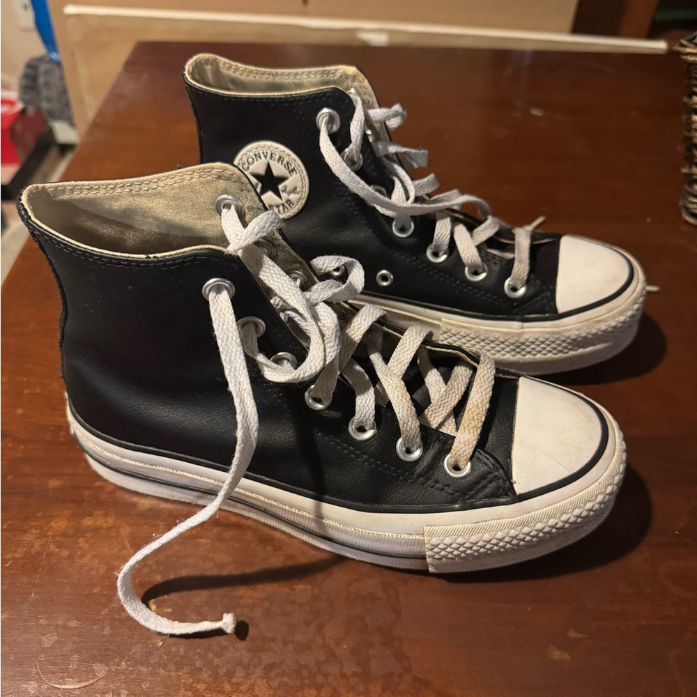Chuck Taylor All Star Leather Platform